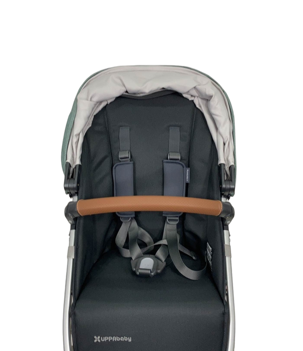 secondhand UPPAbaby VISTA RumbleSeat V2, 2015+, 2022, Emmett (Green Melange)