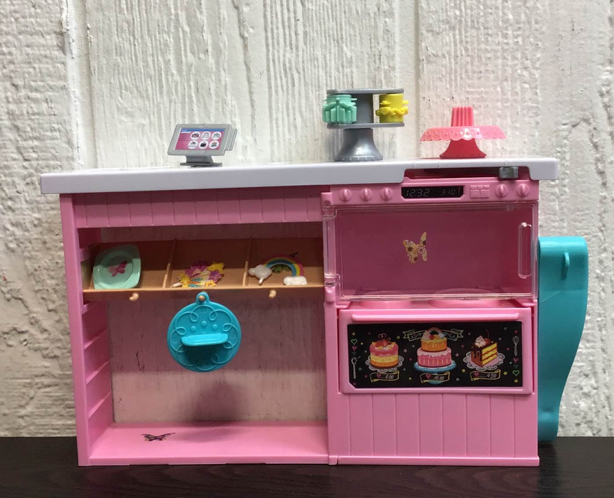 used Barbie Cake Decorating Playset