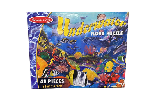 used Melissa & Doug Floor Puzzle, Underwater