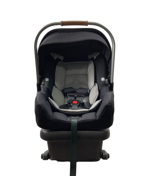 used Nuna PIPA Infant Car Seat, Caviar, 2020