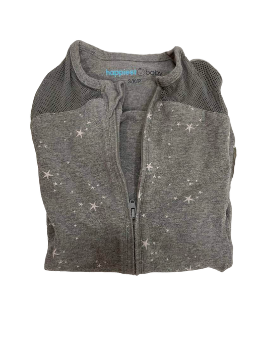 secondhand Happiest Baby Sleepea Swaddle, Small, Graphite Gray Stars