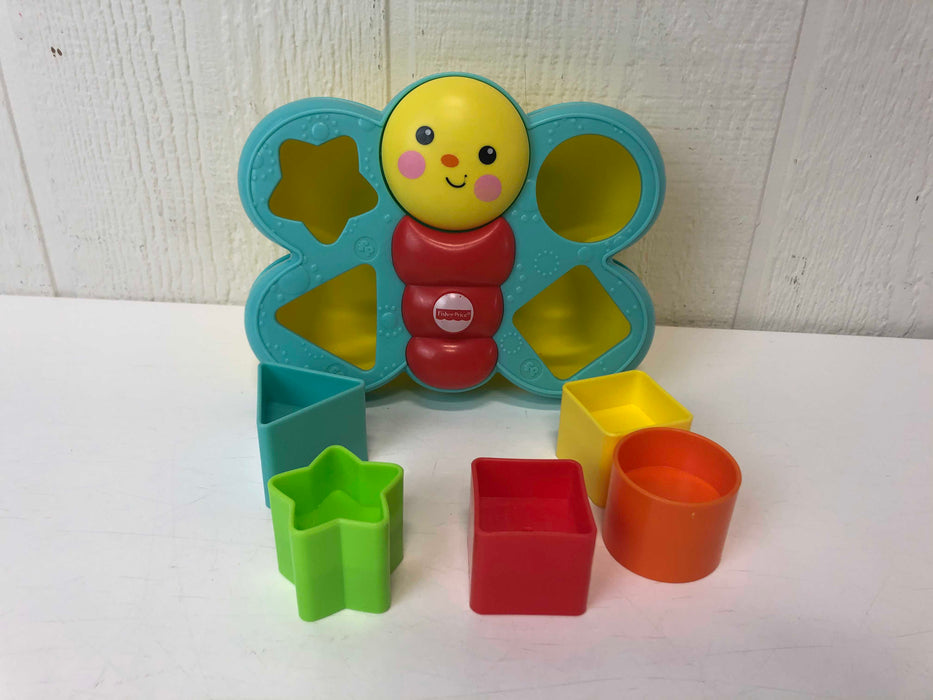 secondhand Fisher Price Butterfly Shape Sorter