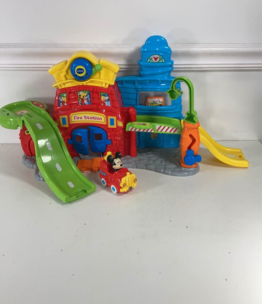 Shop VTech Go! Go! Smart Wheels Mickey Mouse Silly Slides Fire Station at GoodBuy Gear