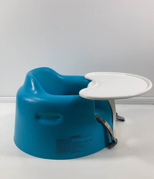 secondhand Bumbo Floor Seat With Play Tray, Blue