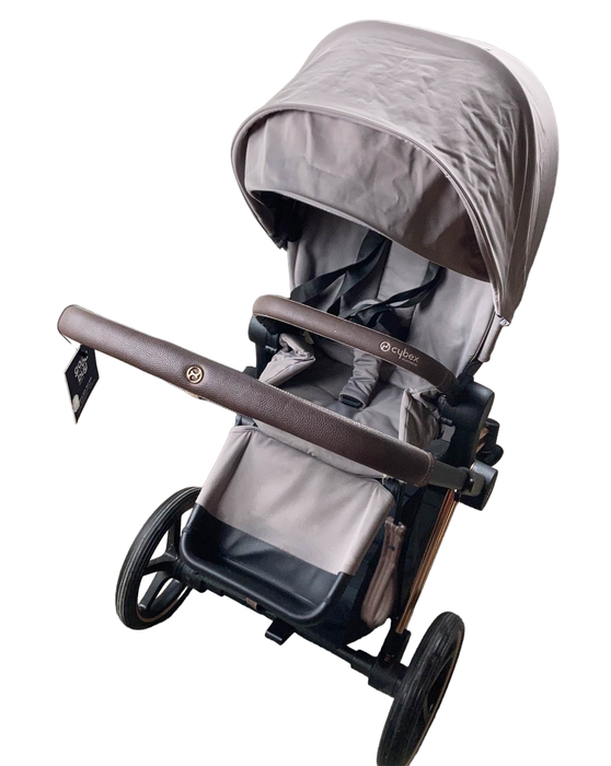 Cybex PRIAM Stroller, Rosegold, Manhattan Grey, 2019