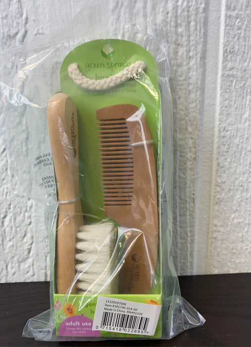 used Green Sprouts Brush And Comb Set