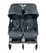 secondhand Mompush Lithe Double Stroller, Black, 2021