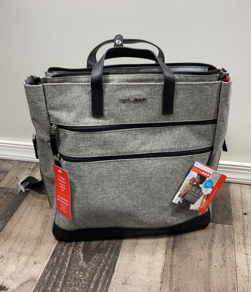 used Skip Hop Trio Convertible Diaper Bag, /Gray