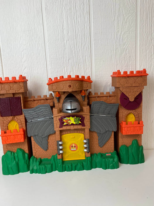 secondhand Fisher Price Imaginext Dragon World Fortress