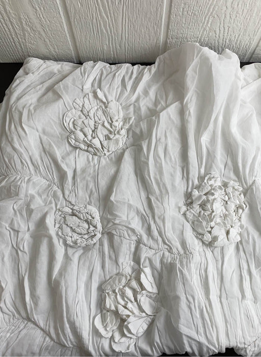 secondhand Restoration Hardware Baby & Child Washed Appliqué Fleur Toddler Quilt