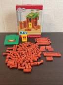 used Kid Connection Wood Logs Building Set