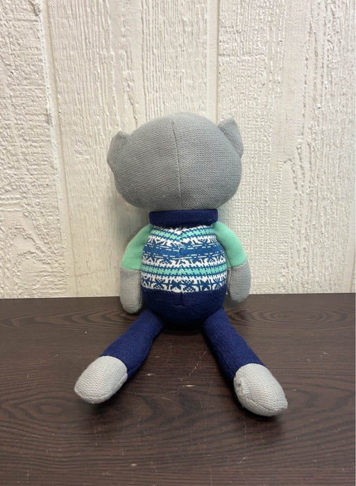 secondhand Spark. Create. Imagine Holiday Racoon Knit Plush