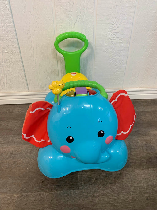 secondhand Fisher Price 3-in-1 Bounce, Stride, and Ride Elephant