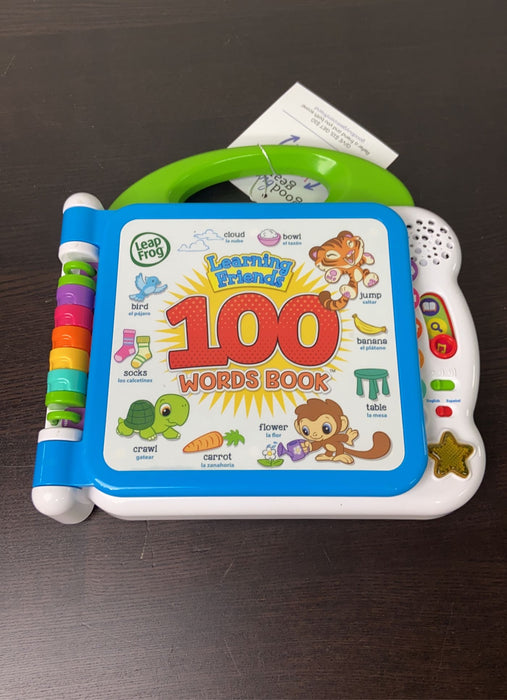 used Leap Frog Learning Friends 100 Words Book