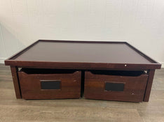 used Pottery Barn Kids Activity Table with Storage Carts