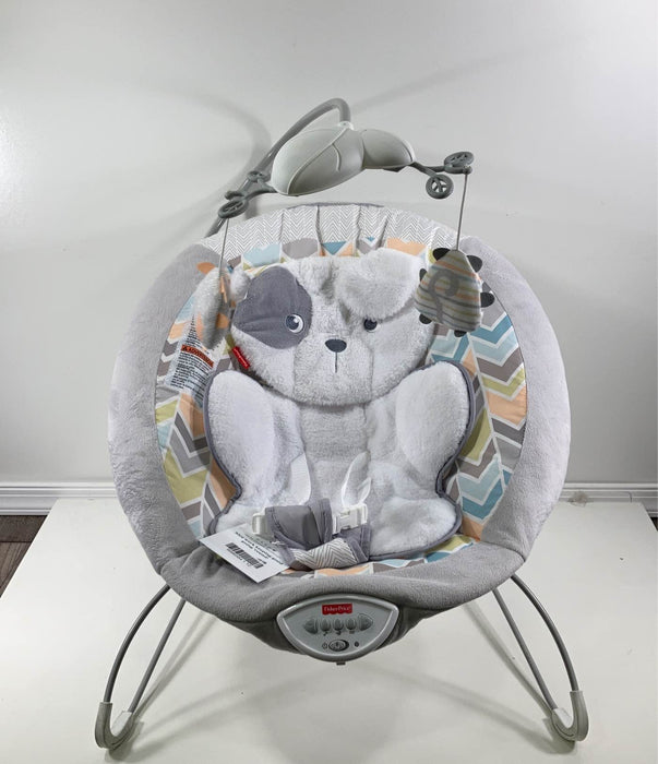 secondhand Fisher Price Deluxe Bouncer, My Little Snugapuppy