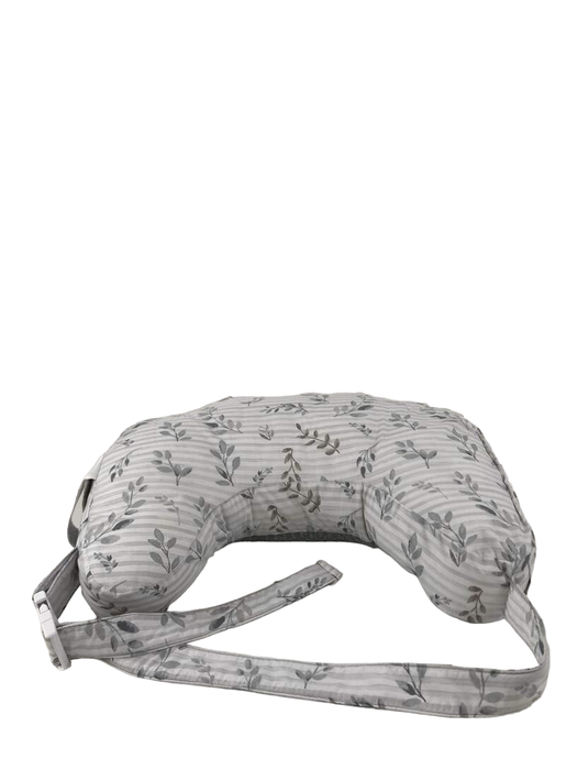 Shop Boppy Best Latch Breastfeeding Pillow, Grey Leaf Stripe at GoodBuy Gear