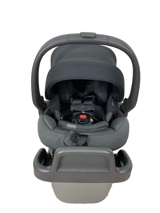 used UPPAbaby MESA MAX Infant Car Seat and Base, 2022, Jake Charcoal