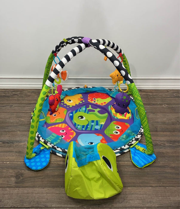 used Infantino Grow-With-Me Activity Gym and Ball Pit