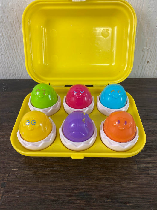 secondhand TOMY Hide And Squeak Eggs