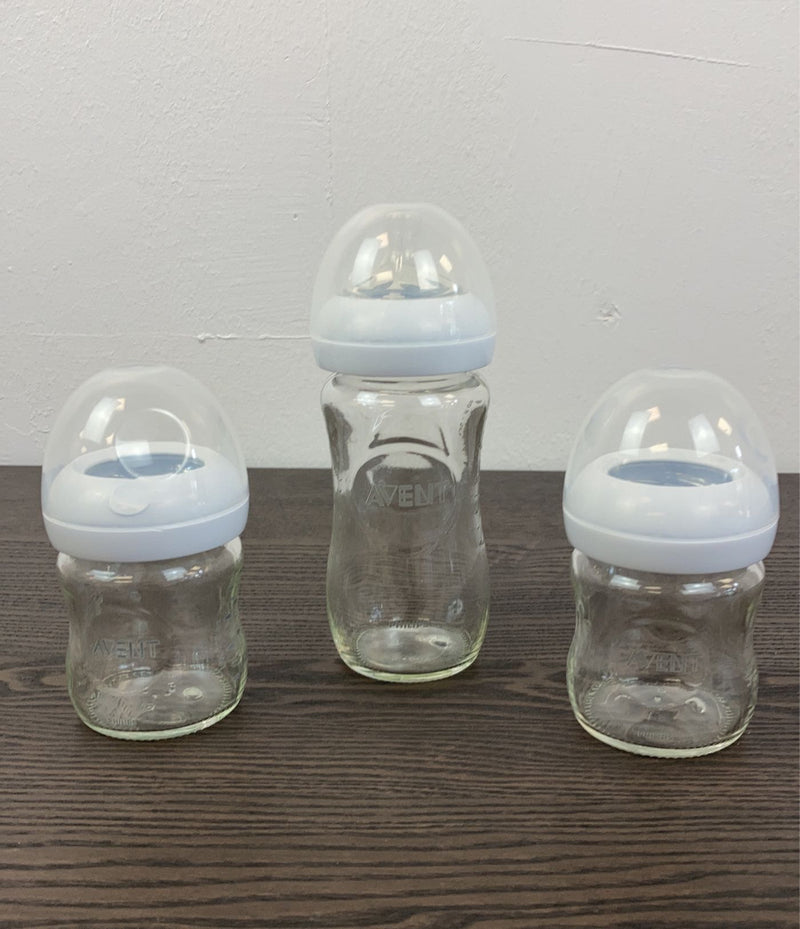 BUNDLE Philips Avent Glass Bottles