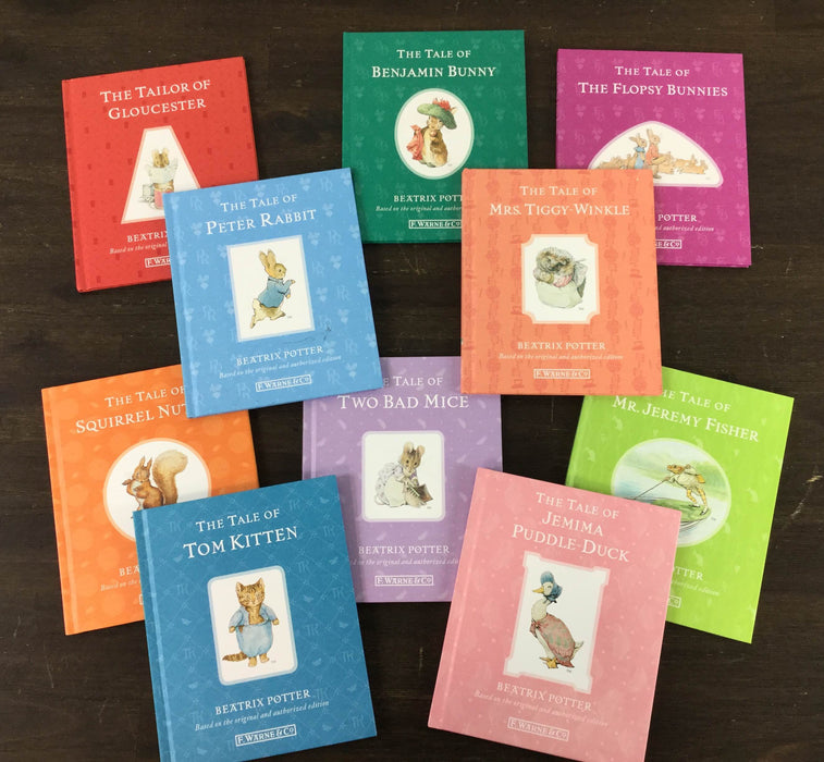 secondhand Beatrix Potter The Complete Peter Rabbit Library Box Set