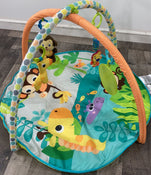 secondhand Bright Starts Monkey Business Musical Activity Gym and Play Mat