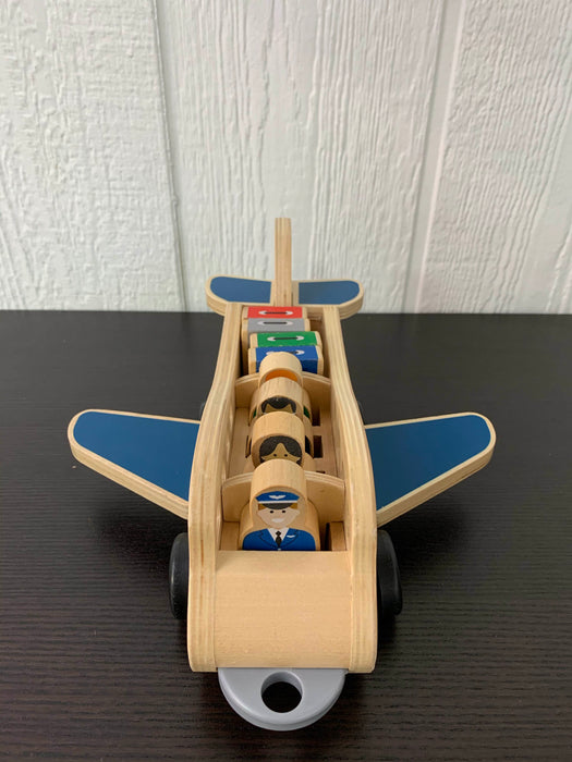 used Melissa & Doug Plane and Luggage Carrier Set