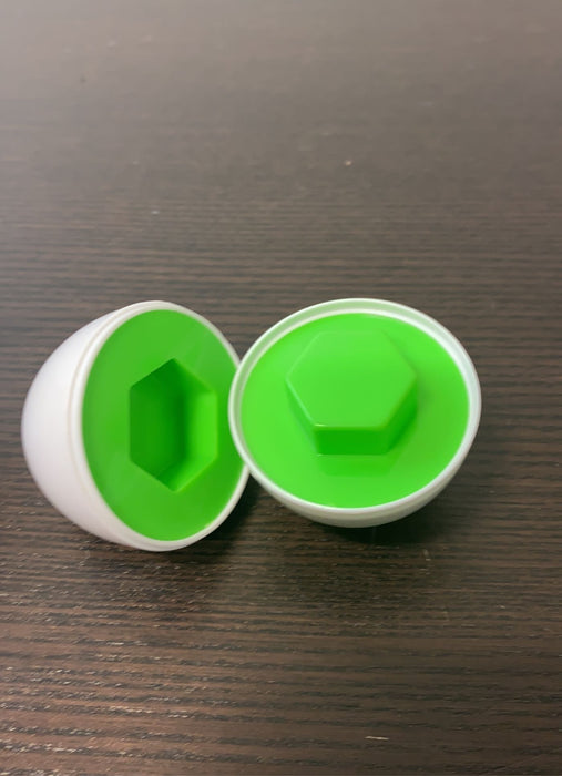 used Skoolzy Shape Matching Eggs