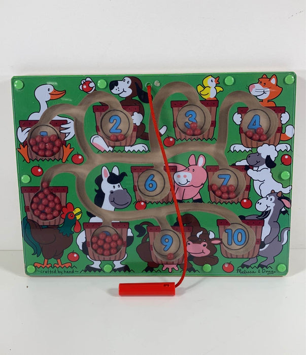 used Melissa & Doug Magnetic Wand Number Maze