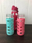 used Lifefactory Glass Water Bottles