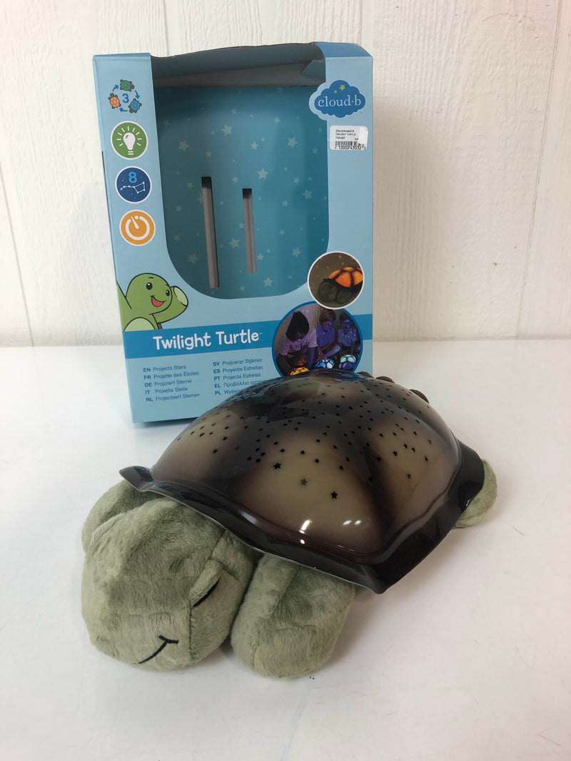 Cloud B. Twilight Turtle Plush Night Light Projector