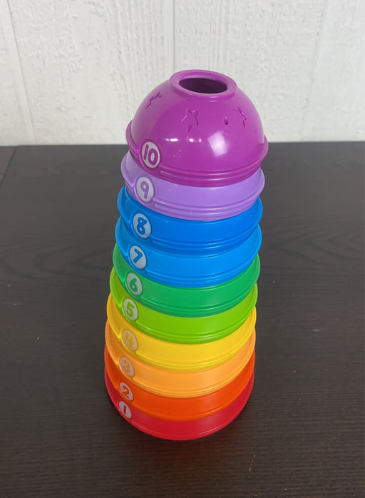 secondhand Fisher Price Brilliant Basics Stack And Roll Cups