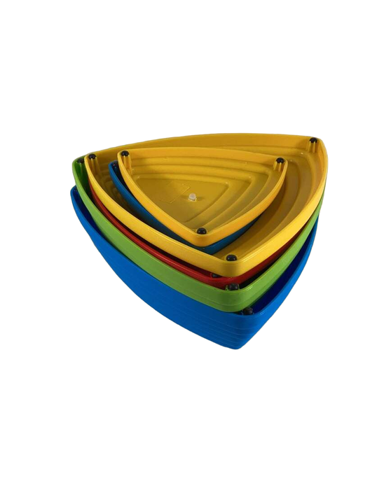 Shop JumpOff Jo Rocksteady Tall Balance Blocks, Primary at GoodBuy Gear