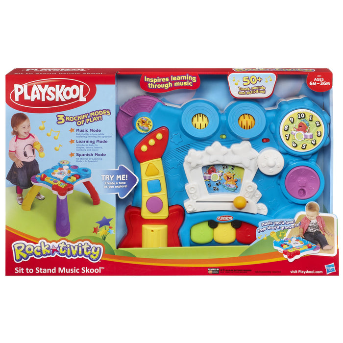 Playskool Rocktivity Sit To Stand Music Table