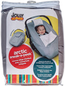 used Jolly Jumper Arctic Sneak-A-Peek Infant Car Seat Cover With Attached Blanket