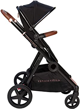 Venice Child Maverick Single To Double Stroller, 2020, Eclipse