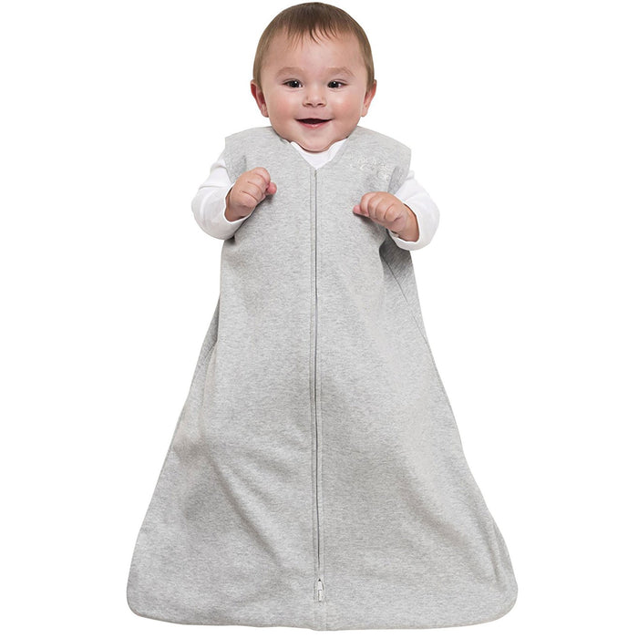 used Halo Cotton Sleepsack, L, Heather Grey