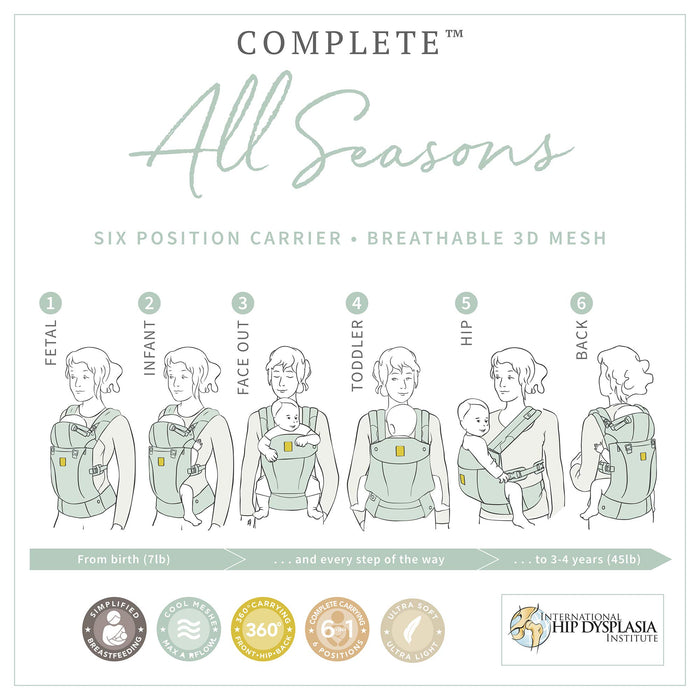 Lillebaby Complete All Seasons Mesh Baby Carrier