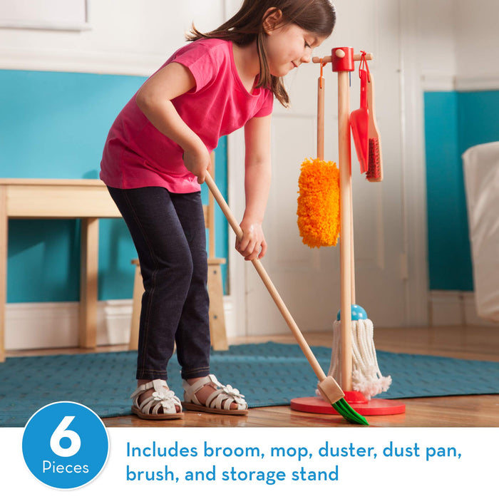 used Melissa & Doug Let’s Play House! Dust! Sweep! Mop!