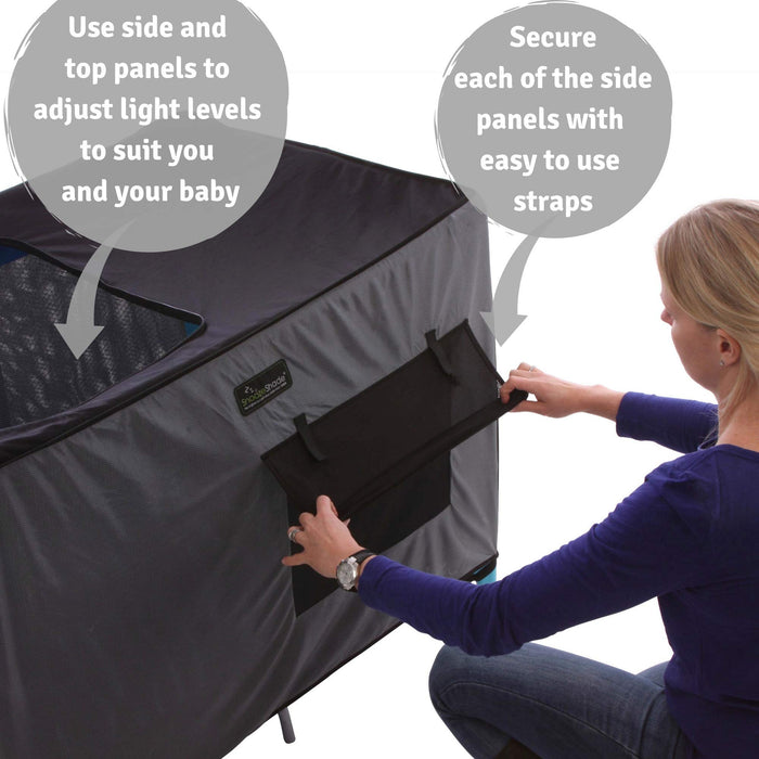 Snoozeshade for Travel Cots and Pack 'n Plays