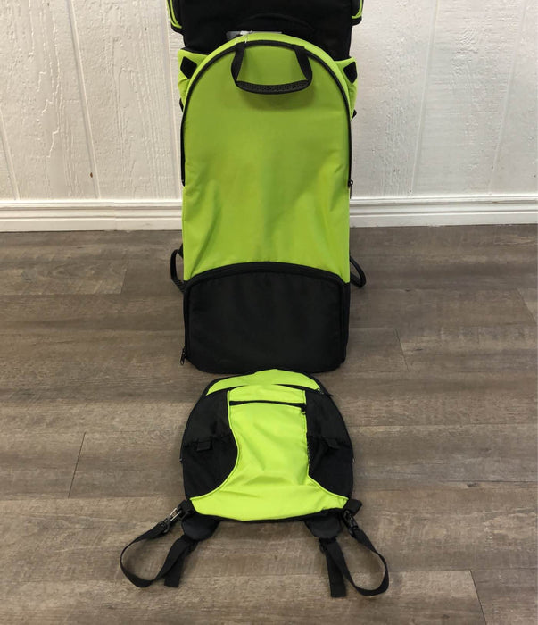 used Clevr Plus Premium Cross Country Baby Backpack With Sun Shade