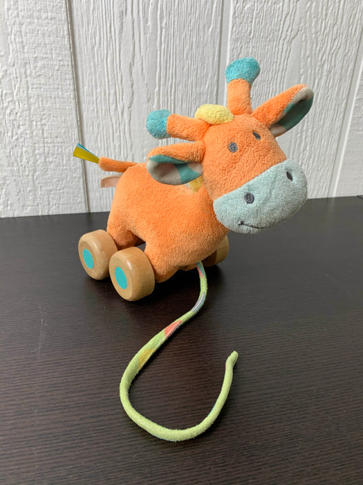 used Manhattan Toy Giraffe Pull Along Toy