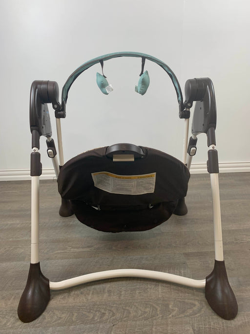 secondhand Graco Swing By Me Portable Swing