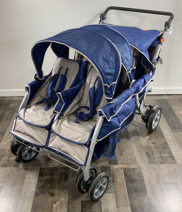 used Angeles 6 Passenger SureStop Folding Bye-Bye Stroller, -2016