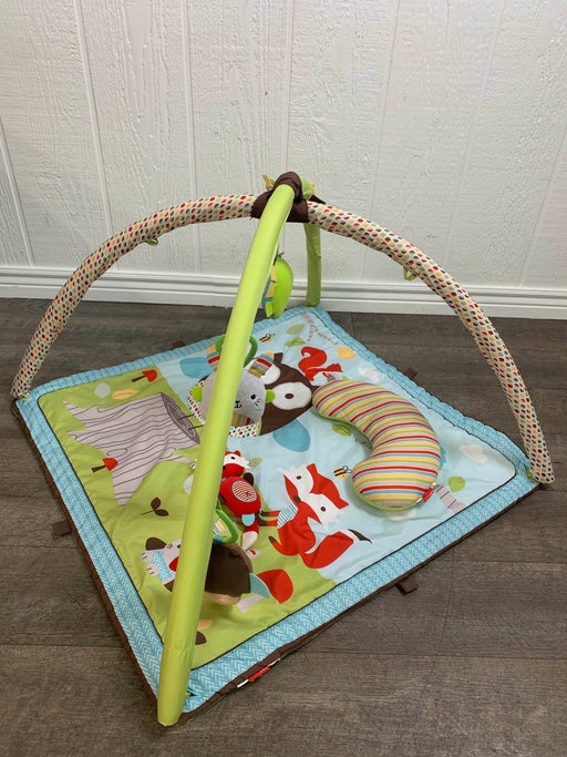 used Skip Hop Activity Gym/ Playmat, Woodland Friends
