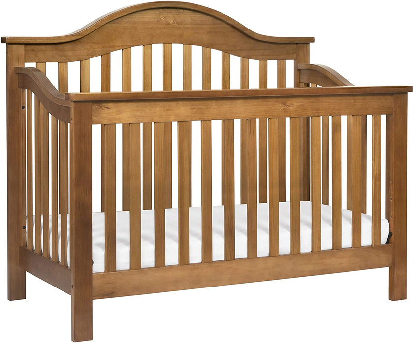 DaVinci Jayden 4-in-1 Convertible Crib With Mattress, Chestnut, 2017