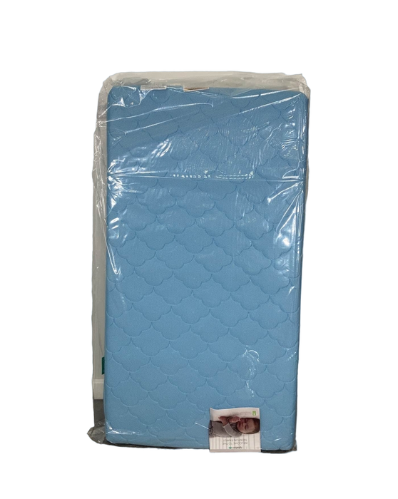 used Newton Original Crib And Toddler Mattress, Blue