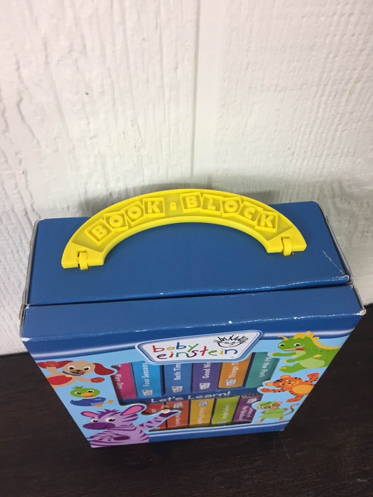 secondhand Baby Einstein Board Book Block Set