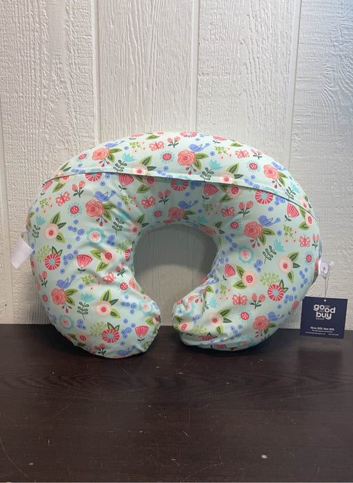 Shop Boppy Nursing and Infant Support Pillow, Blue Classic Fresh Flowers at GoodBuy Gear
